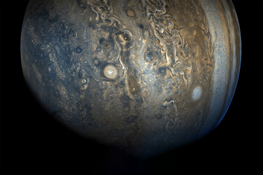 Jupiter's Stunning Southern Hemisphere